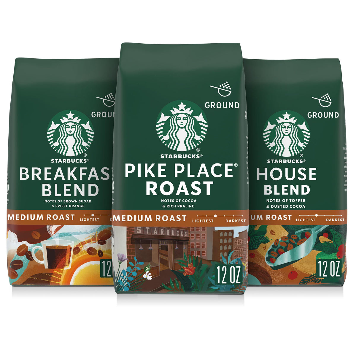 Medium Roast Ground Coffee – Smooth & Balanced Premium Blend