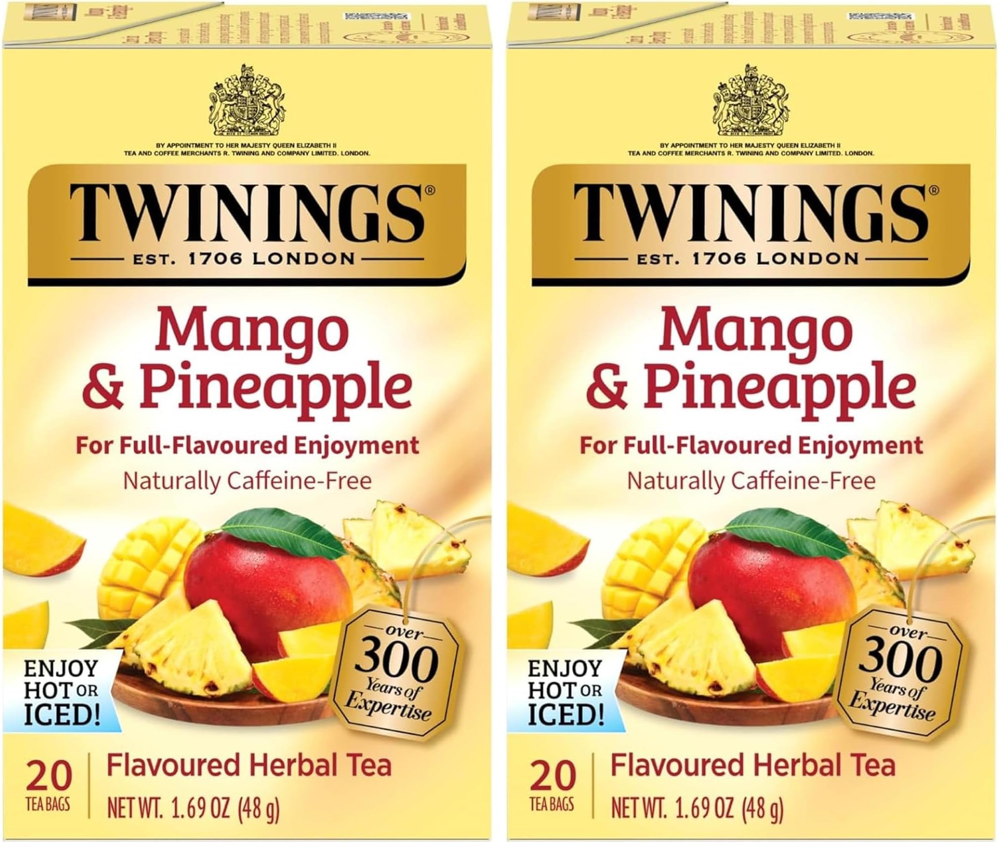Twinings Herbal Tea Individually Wrapped Bags