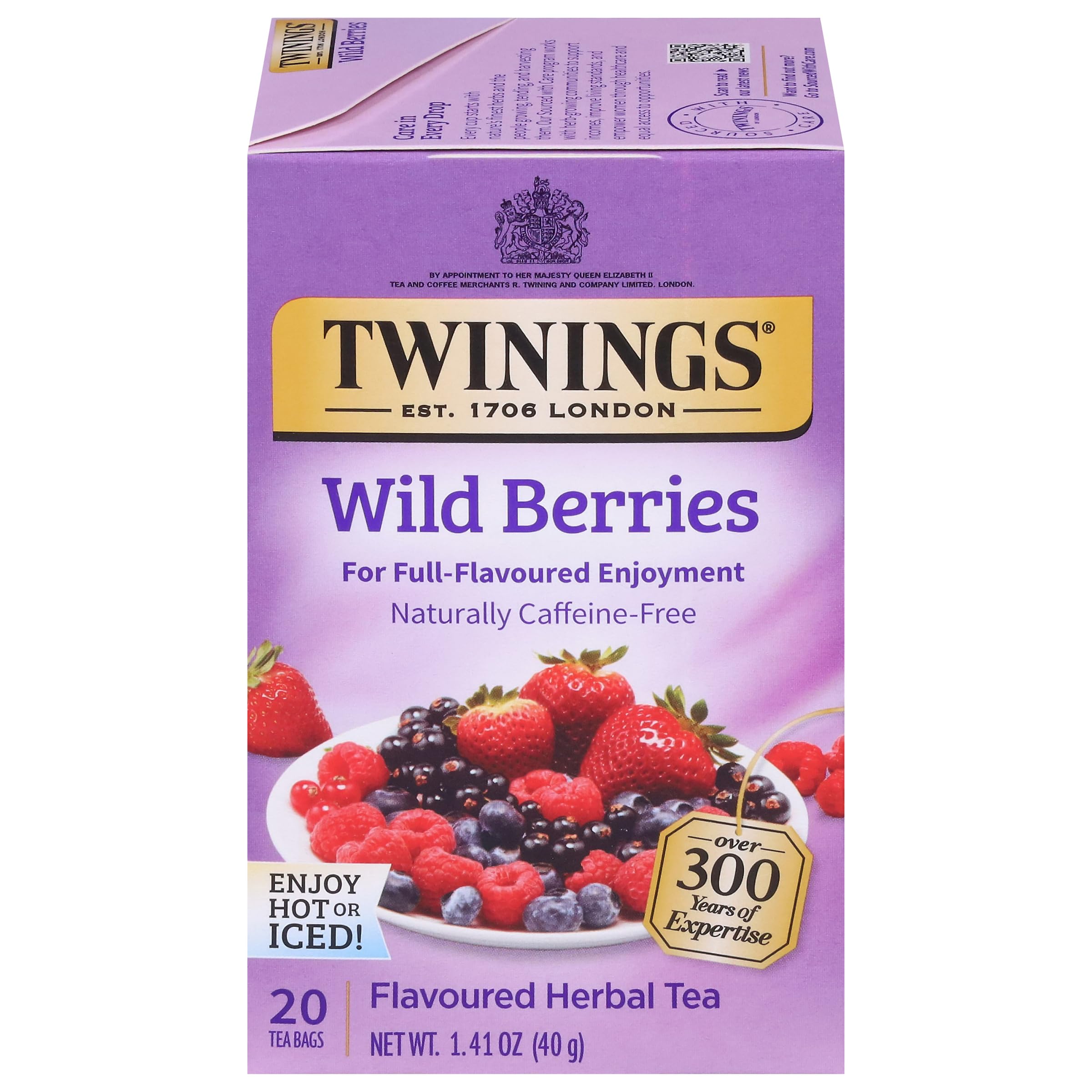 Twinings Herbal Tea Individually Wrapped Bags
