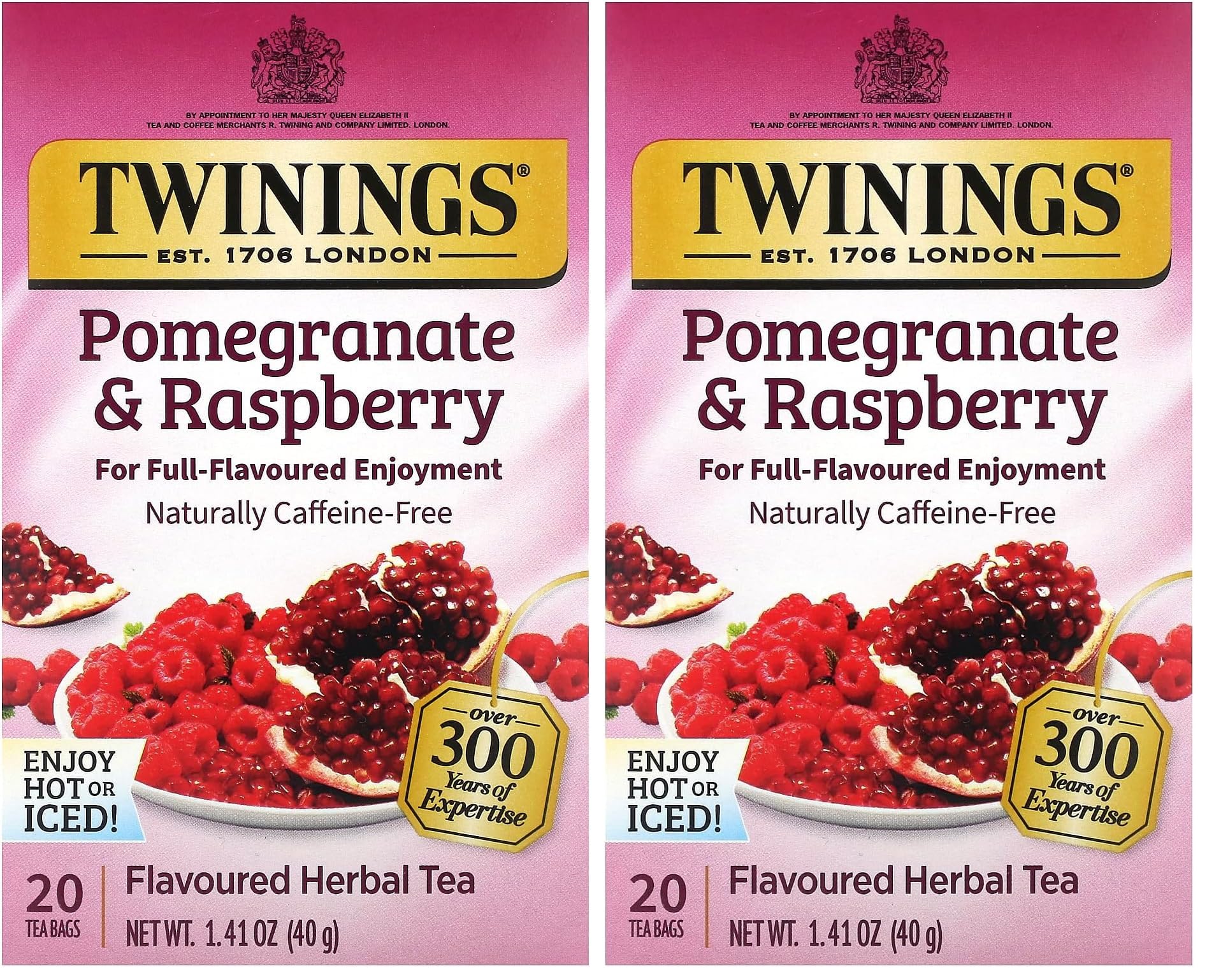Twinings Herbal Tea Individually Wrapped Bags