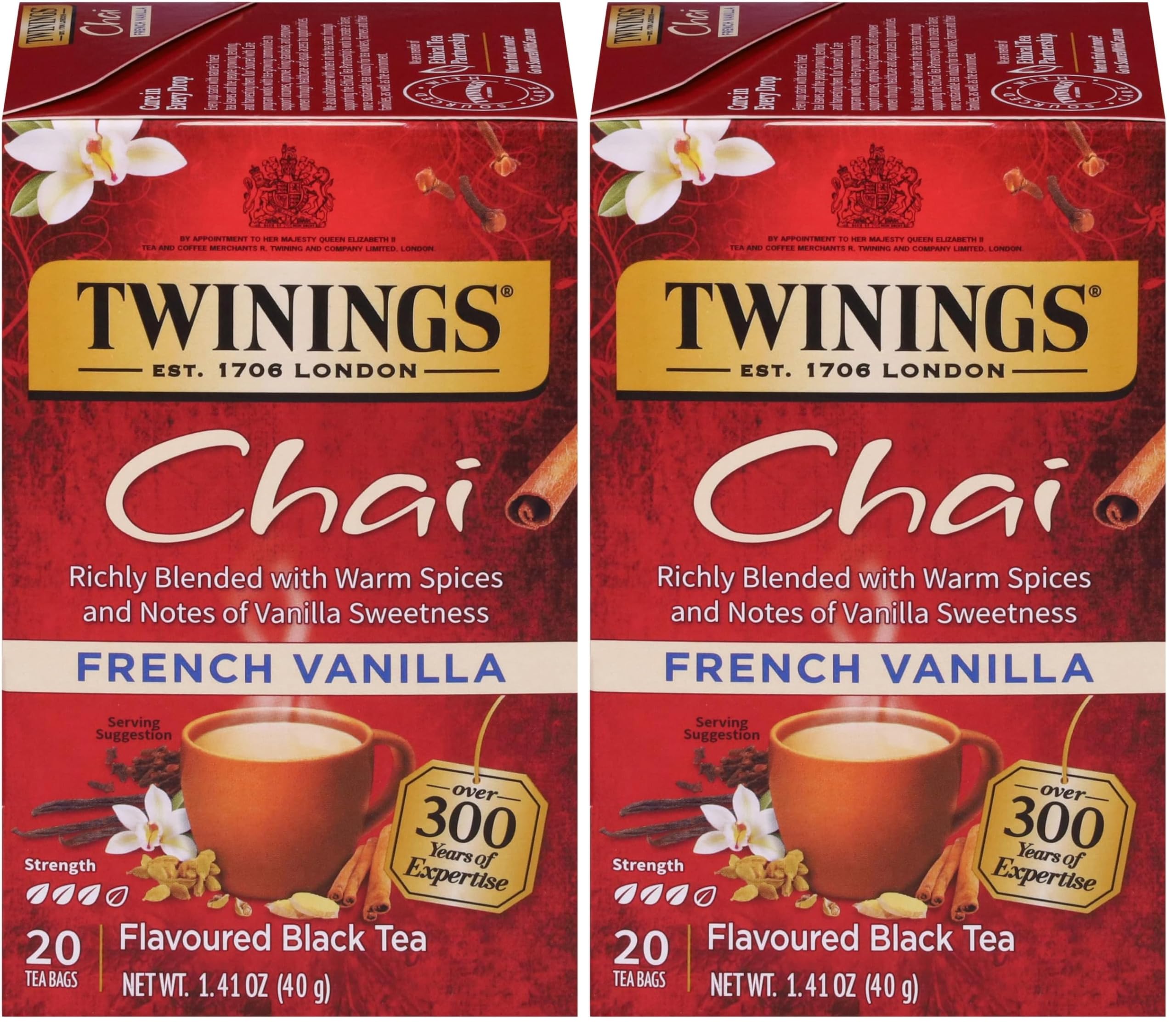 Twinings Herbal Tea Individually Wrapped Bags